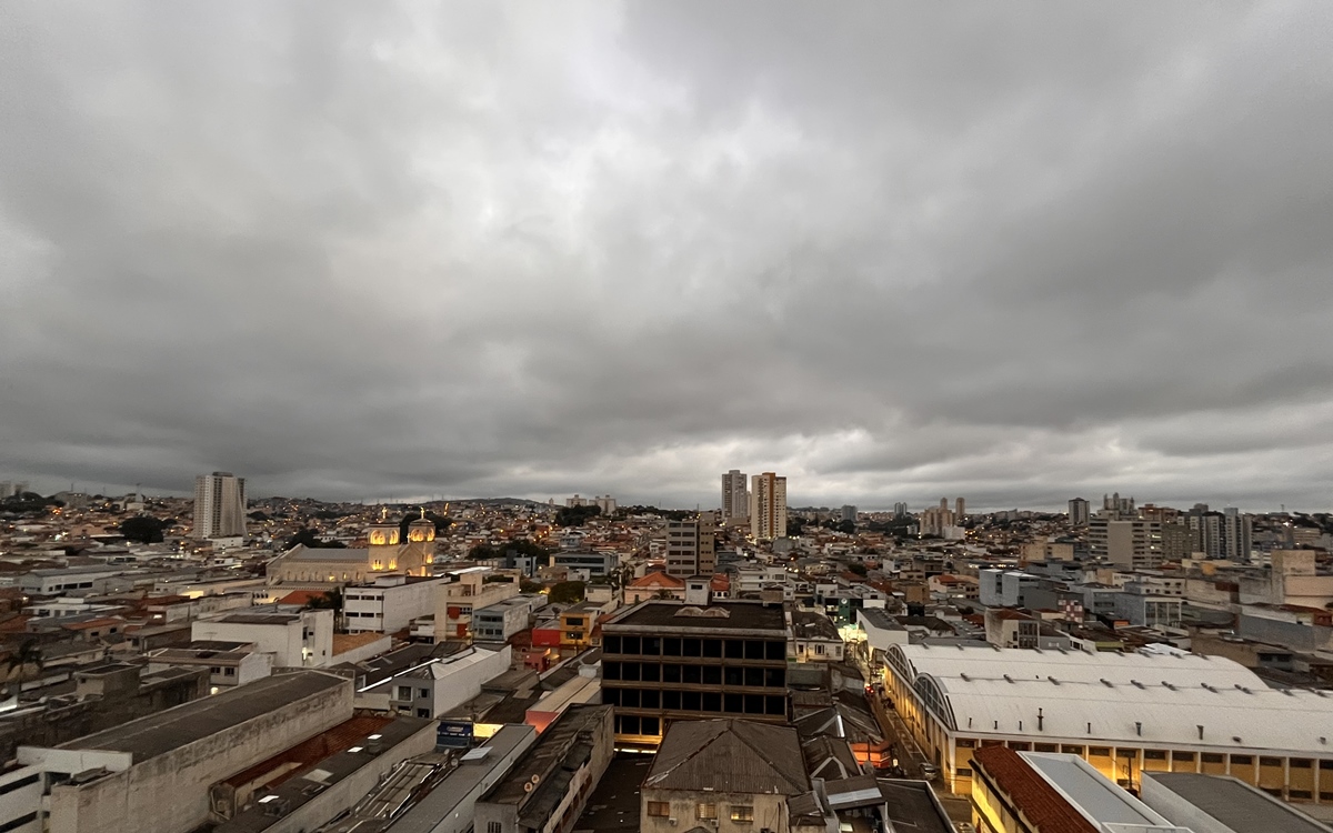 Céu da cidade de Mogi das Cruzes